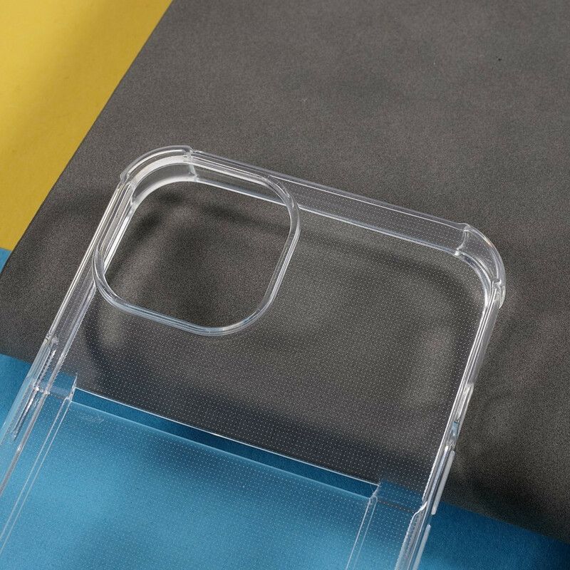 Cover iPhone 13 Mini Transparent Kortholder Farve