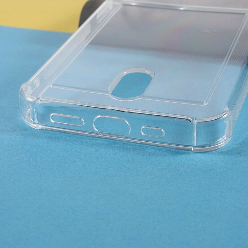 Cover iPhone 13 Mini Transparent Kortholder Farve