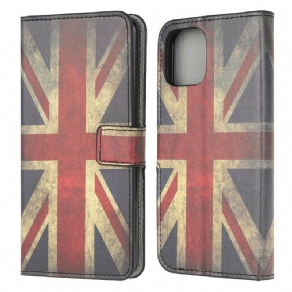 Flip Cover iPhone 13 Mini Englands Flag