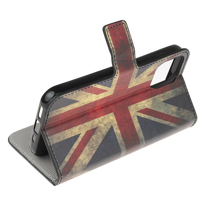 Flip Cover iPhone 13 Mini Englands Flag