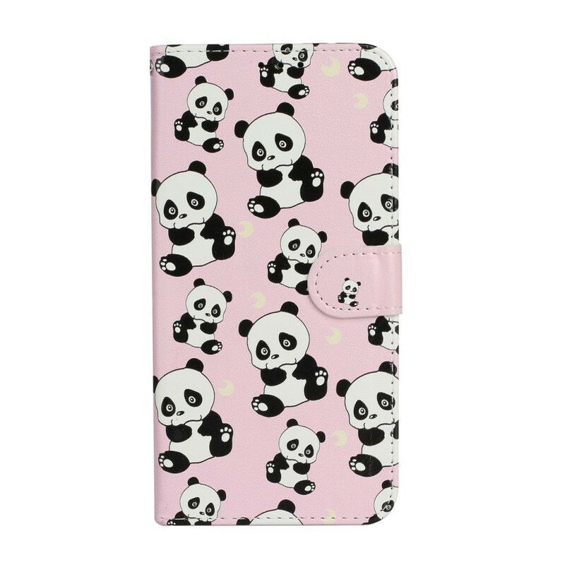 Flip Cover iPhone 13 Mini Flere Pandaer