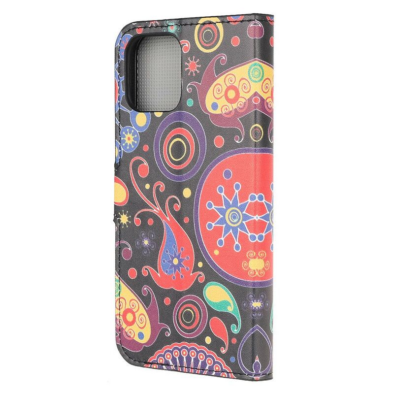 Flip Cover iPhone 13 Mini Galaxy Design