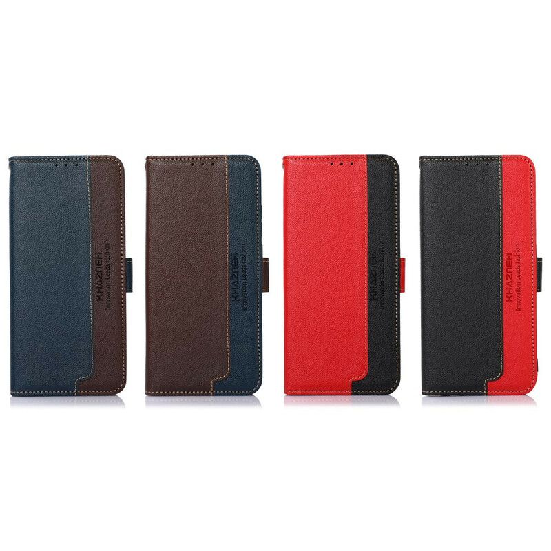 Flip Cover iPhone 13 Mini Liche Style Rfid Khazneh