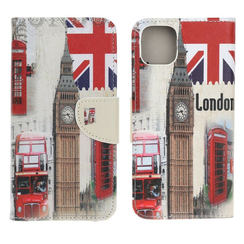 Flip Cover iPhone 13 Mini London Life