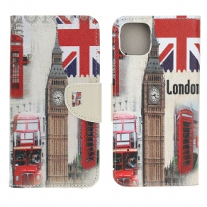 Flip Cover iPhone 13 Mini London Life