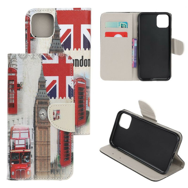 Flip Cover iPhone 13 Mini London Life