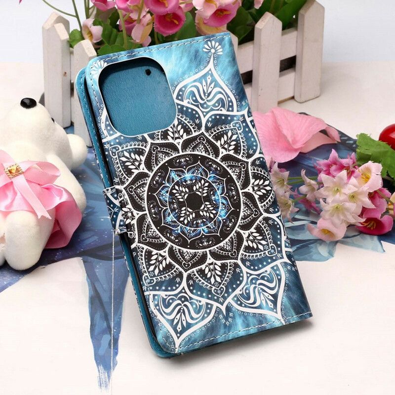 Flip Cover iPhone 13 Mini Mandala I Himlen