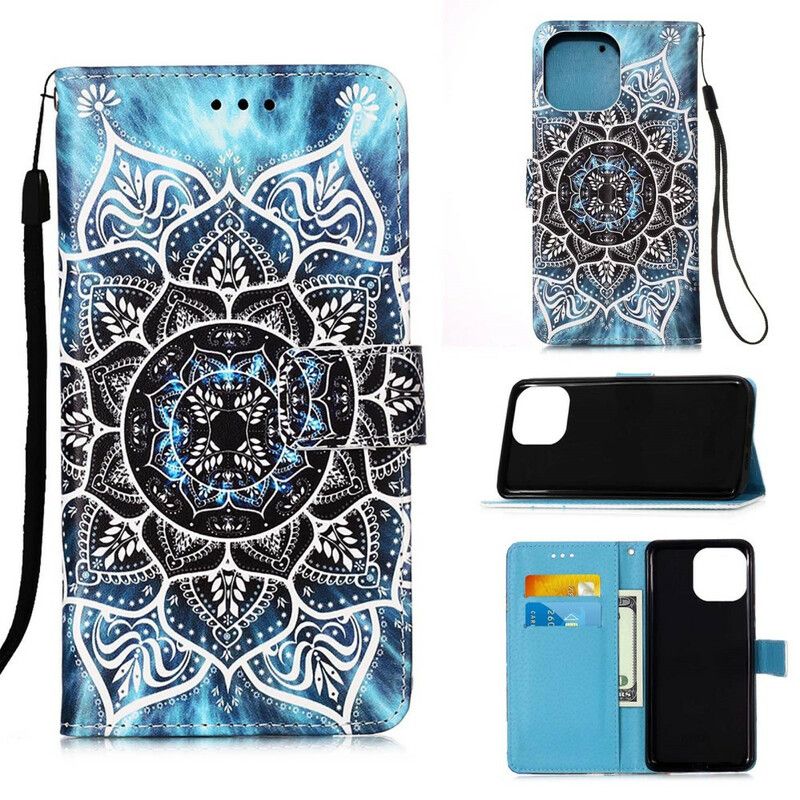 Flip Cover iPhone 13 Mini Mandala I Himlen