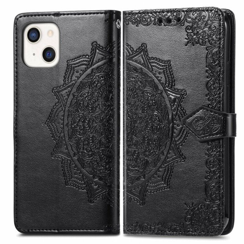 Flip Cover iPhone 13 Mini Middelaldermandala