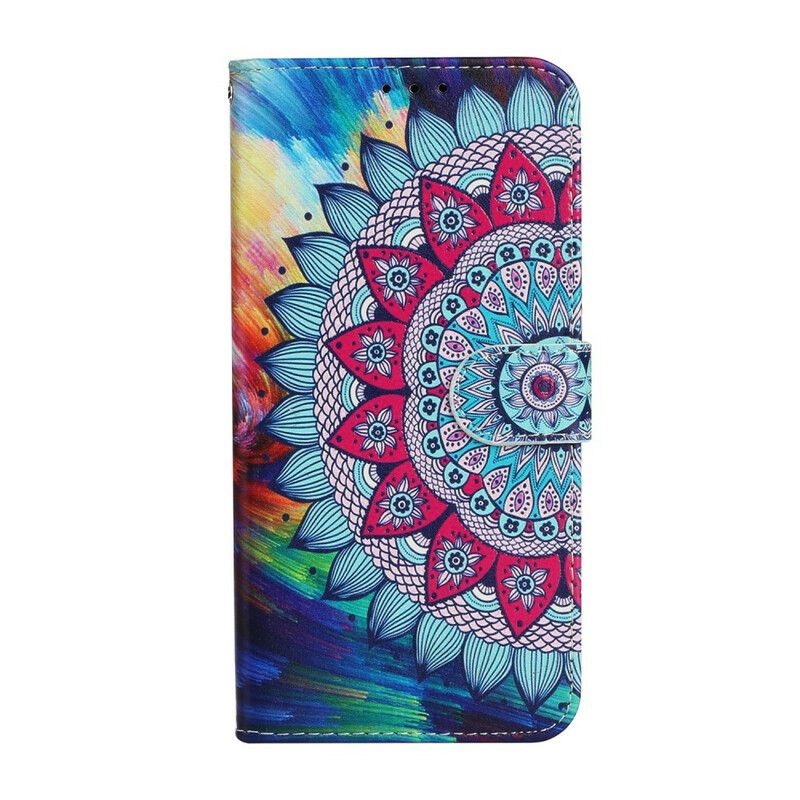 Flip Cover iPhone 13 Mini Ultra Farverig Mandala