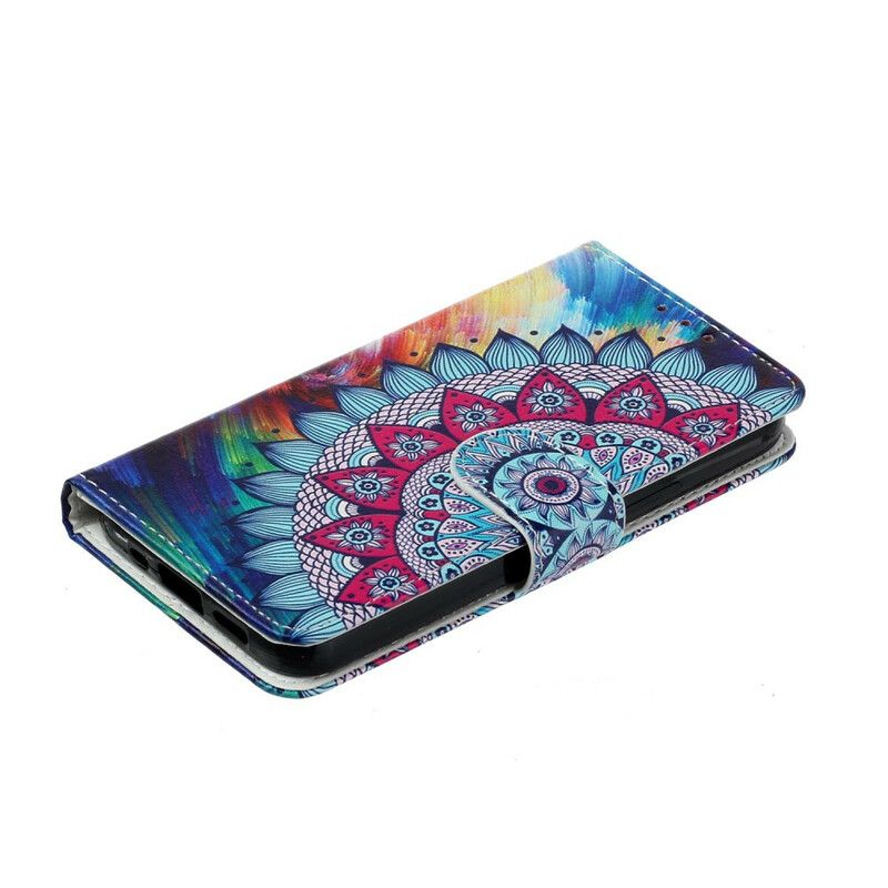 Flip Cover iPhone 13 Mini Ultra Farverig Mandala