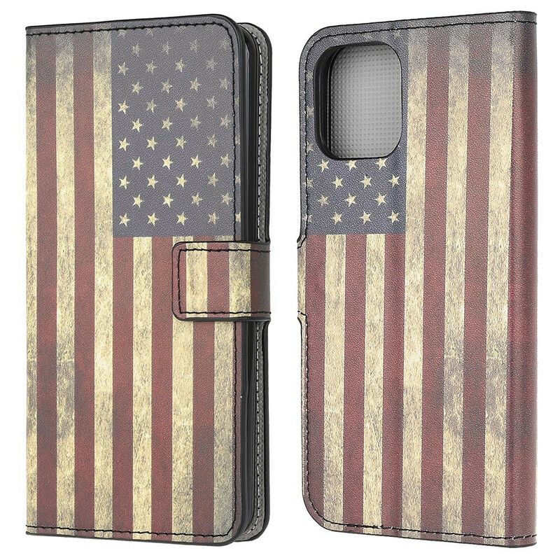 Flip Cover iPhone 13 Mini Us Flag