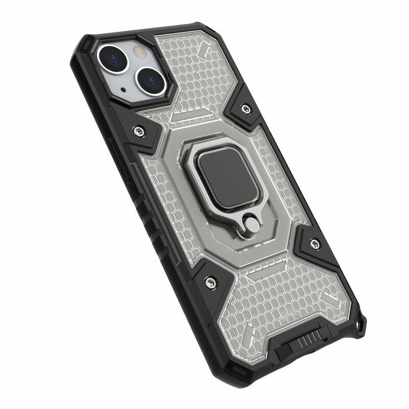 Mobilcover iPhone 13 Mini Honeycomb Med Ring