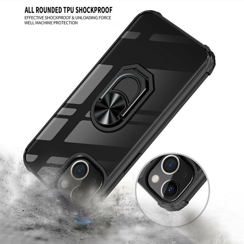 Mobilcover iPhone 13 Mini Premium Ring Hybrid