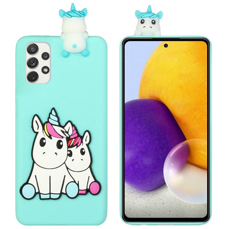 Cover Samsung Galaxy A33 5G 3d Enhjørninger