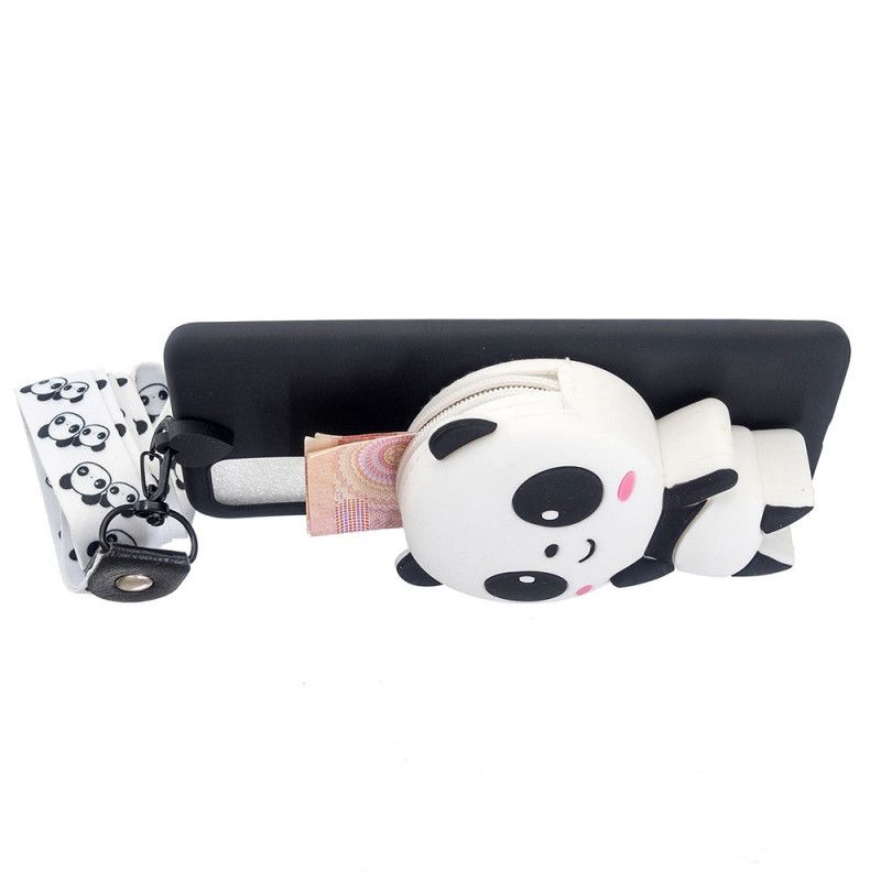 Cover Samsung Galaxy A33 5G 3d Panda Med Karabinhage