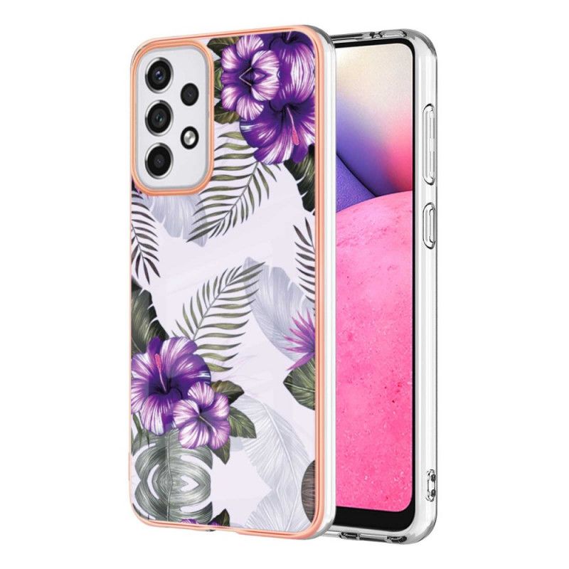 Cover Samsung Galaxy A33 5G Blomster