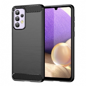 Cover Samsung Galaxy A33 5G Børstet Kulfiber