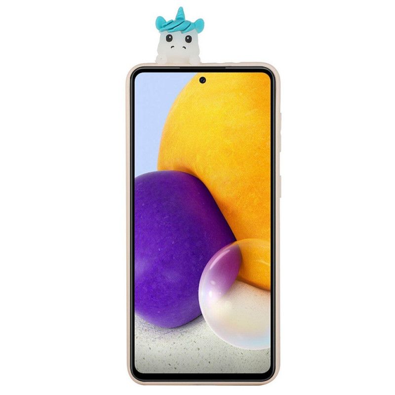 Cover Samsung Galaxy A33 5G Enhjørning Sjov 3d