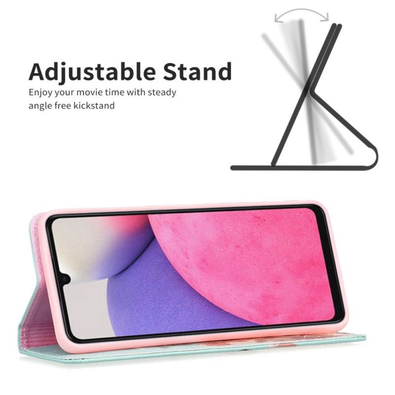 Cover Samsung Galaxy A33 5G Flip Cover Hånd Op