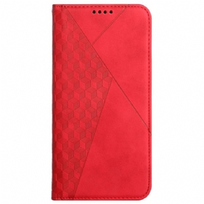 Cover Samsung Galaxy A33 5G Flip Cover Læderstil 3d-mønster