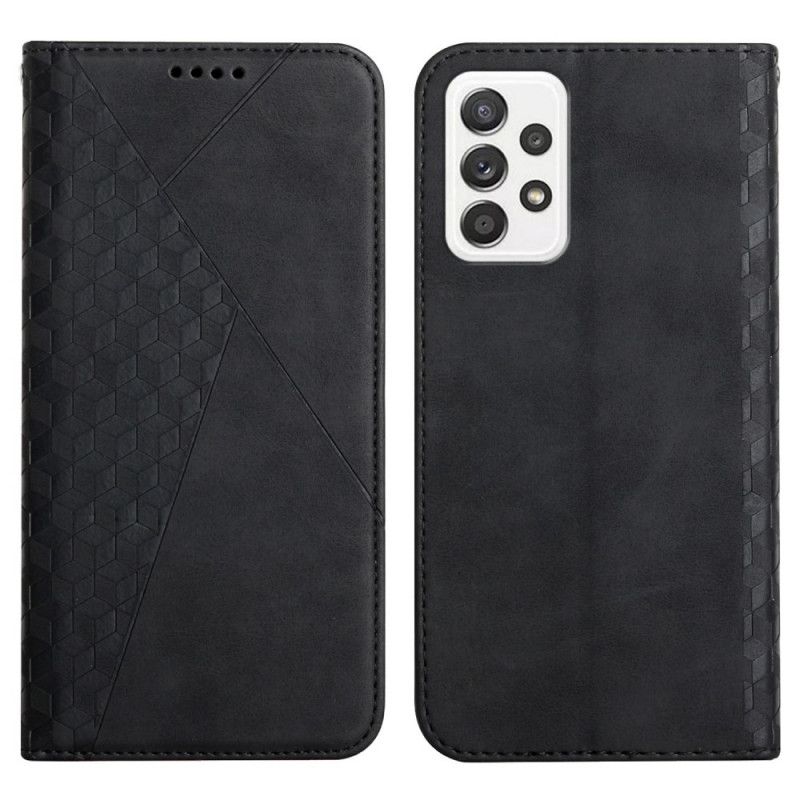 Cover Samsung Galaxy A33 5G Flip Cover Læderstil 3d-mønster