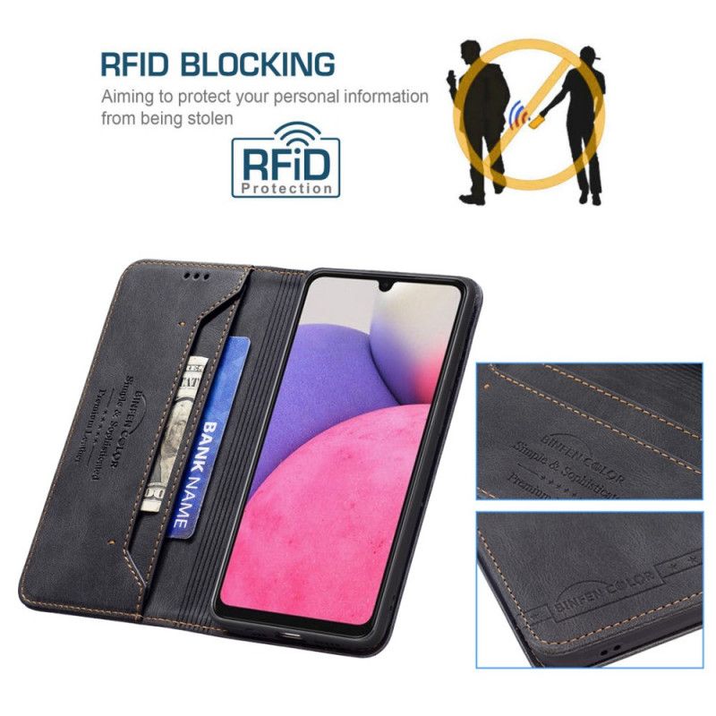 Cover Samsung Galaxy A33 5G Flip Cover Rfid Couture Binfen Farve