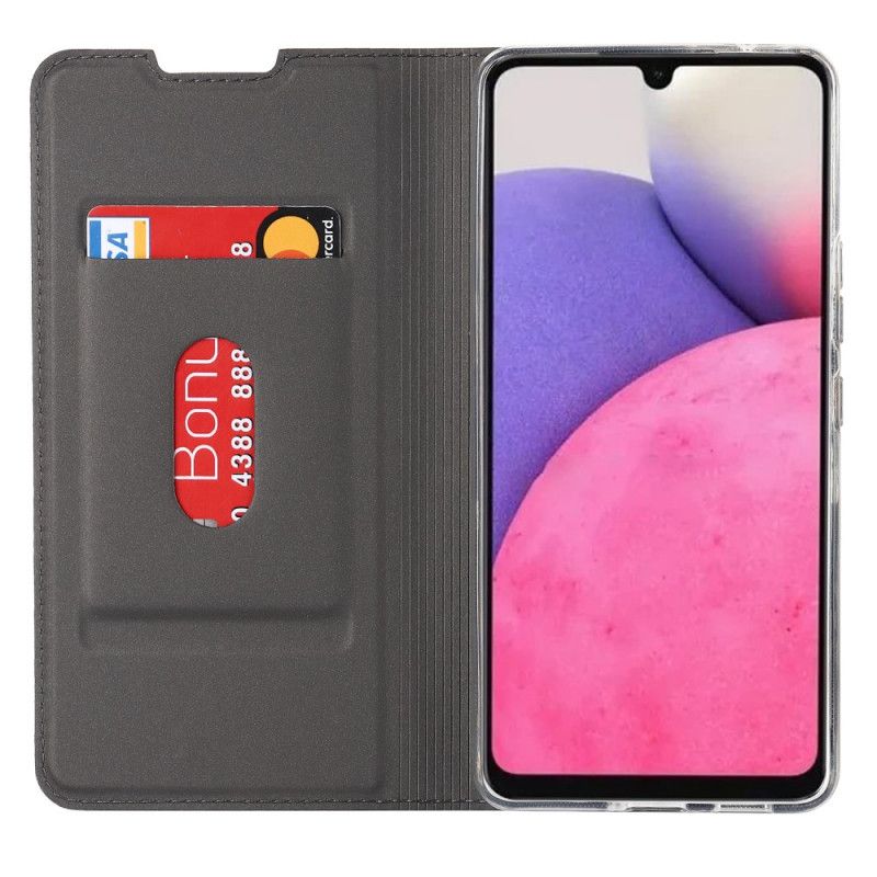 Cover Samsung Galaxy A33 5G Flip Cover Ultra Fint Læderstil