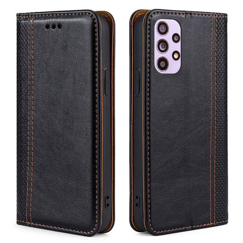 Cover Samsung Galaxy A33 5G Flip Cover Vintage Stil