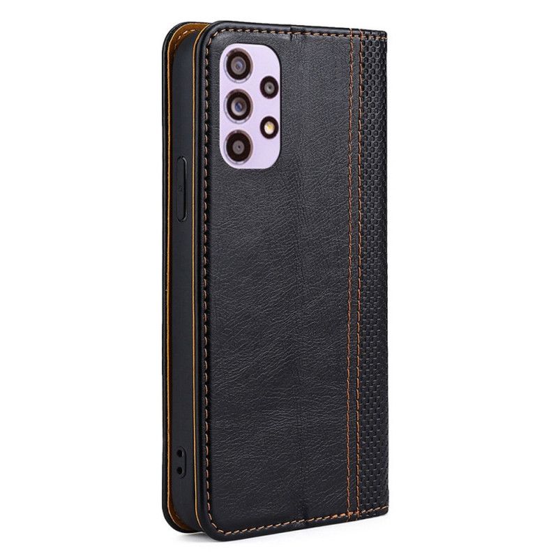 Cover Samsung Galaxy A33 5G Flip Cover Vintage Stil