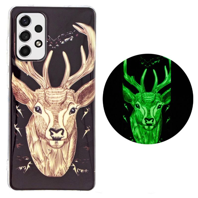 Cover Samsung Galaxy A33 5G Fluorescerende Majestic Stag