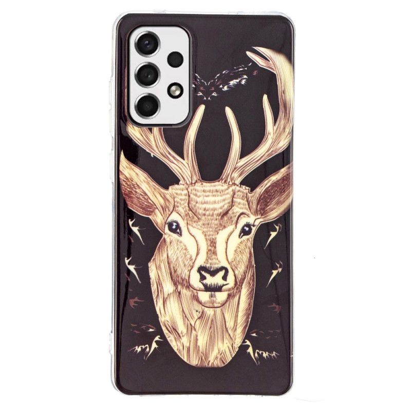 Cover Samsung Galaxy A33 5G Fluorescerende Majestic Stag