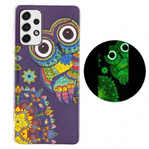 Cover Samsung Galaxy A33 5G Fluorescerende Mandalaugle