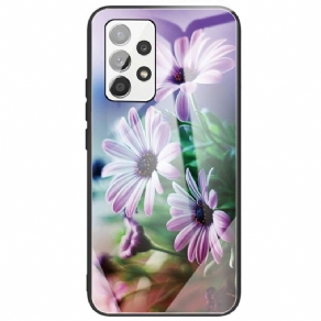 Cover Samsung Galaxy A33 5G Hærdet Glasblomster