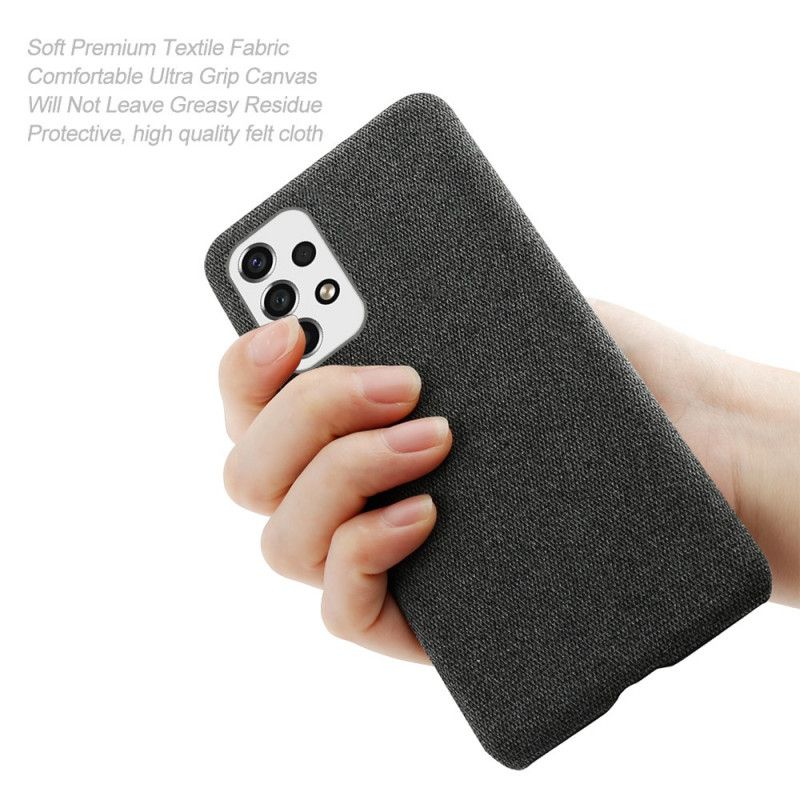 Cover Samsung Galaxy A33 5G Tøjtekstur