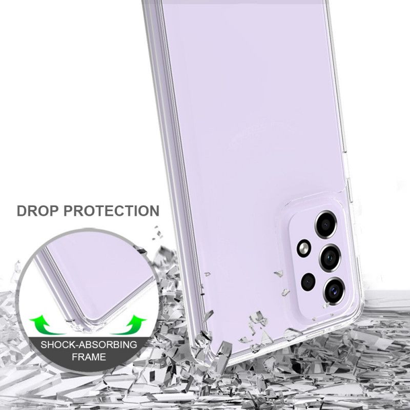 Cover Samsung Galaxy A33 5G Transparent Hybrid Design