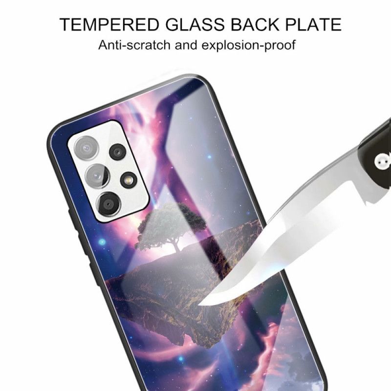 Cover Samsung Galaxy A33 5G Verdenstræ Hærdet Glas