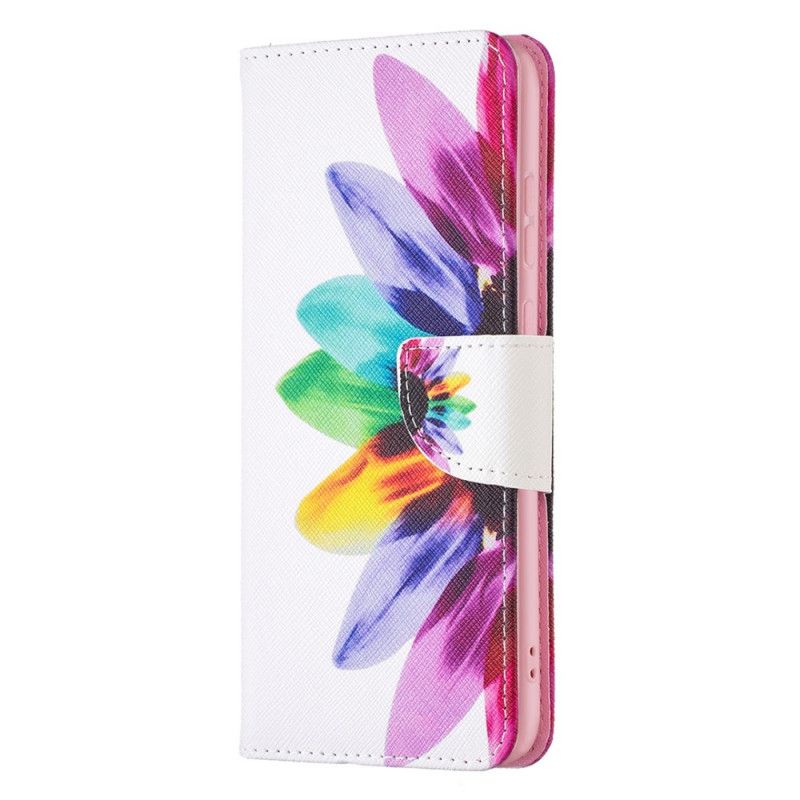 Flip Cover Samsung Galaxy A33 5G Akvarelblomst