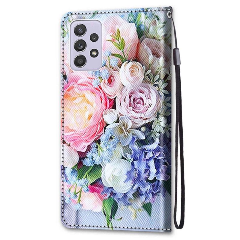 Flip Cover Samsung Galaxy A33 5G Blomstervidunder