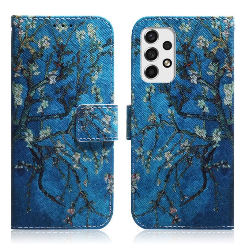 Flip Cover Samsung Galaxy A33 5G Blomstrende Trægren