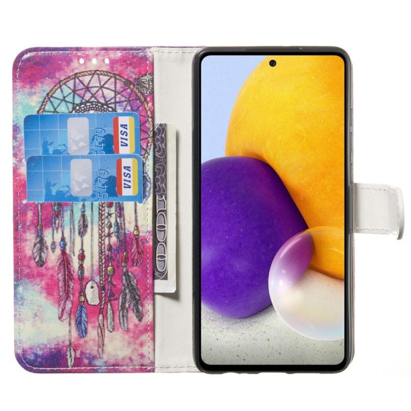 Flip Cover Samsung Galaxy A33 5G Drømmefanger-stilen