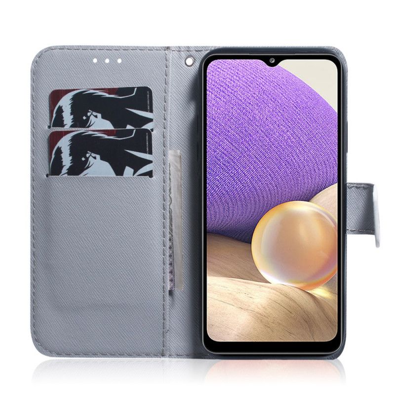 Flip Cover Samsung Galaxy A33 5G Drømmende Løve