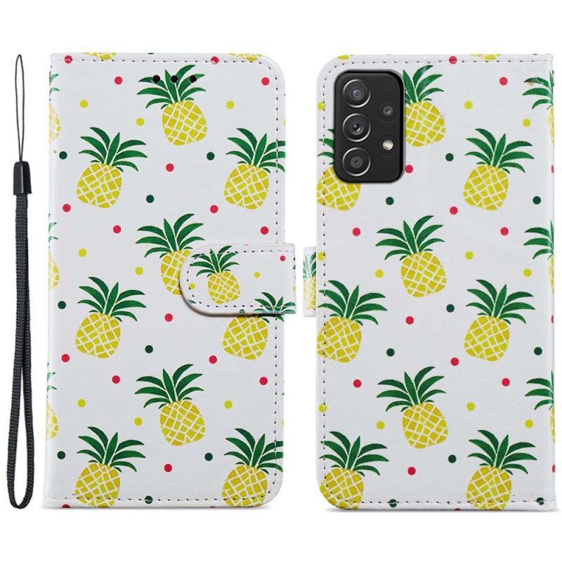 Flip Cover Samsung Galaxy A33 5G Flere Ananas