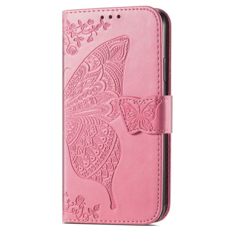 Flip Cover Samsung Galaxy A33 5G Halve Sommerfugle