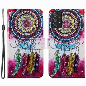 Flip Cover Samsung Galaxy A33 5G Kunstnerisk Drømmefanger