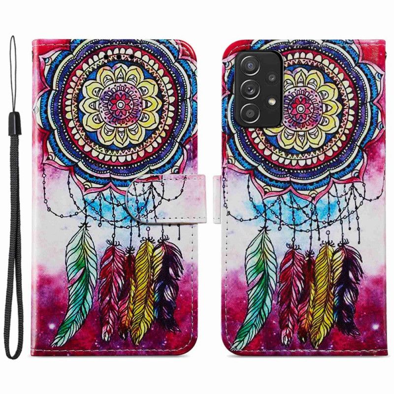 Flip Cover Samsung Galaxy A33 5G Kunstnerisk Drømmefanger