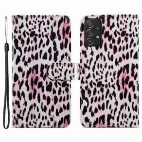 Flip Cover Samsung Galaxy A33 5G Leopardprint