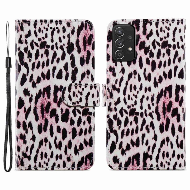 Flip Cover Samsung Galaxy A33 5G Leopardprint