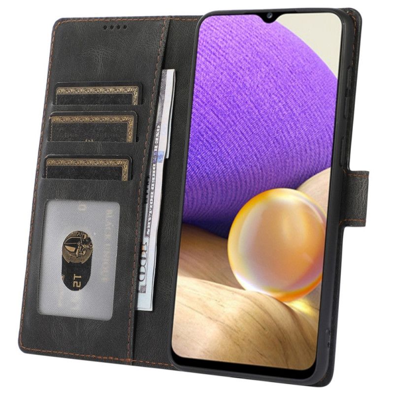 Flip Cover Samsung Galaxy A33 5G Med Snor Vintage Læderrem