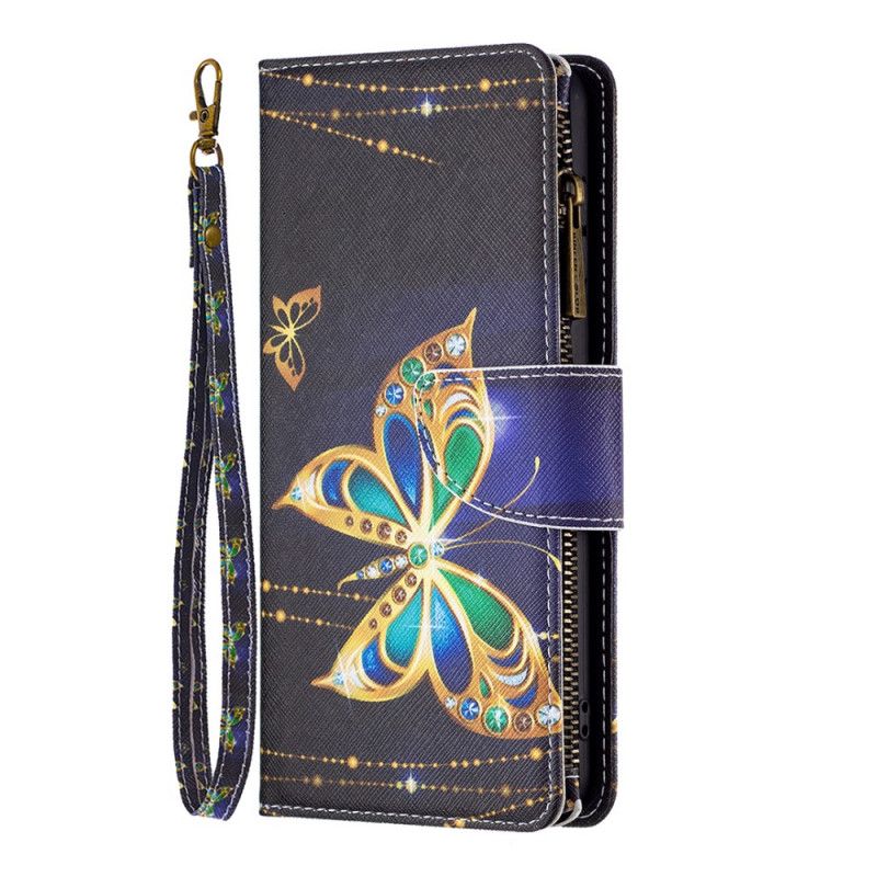 Flip Cover Samsung Galaxy A33 5G Royal Butterfly Lynlåslomme